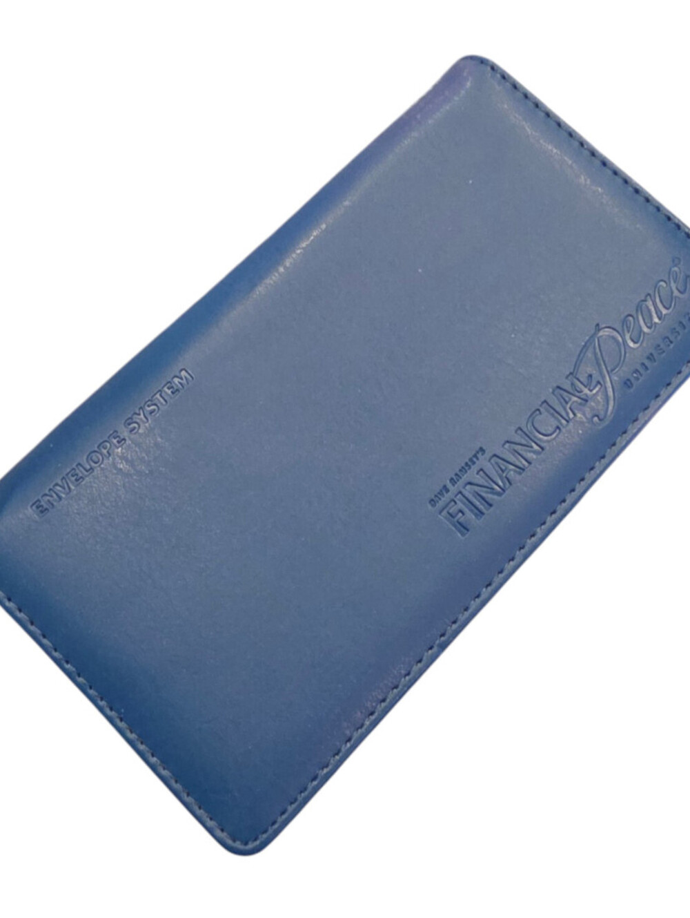 Dave Ramsey FINANCIAL PEACE UNIVERSITY CASH Envelope System Wallet Blue, NEW